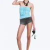 Booty Bei Low Rise Mini-Jeans-Shorts – Black Moon – Grau | Cheap Monday GB Booty Bei Low Rise Mini-Jeans-Shorts – Black Moon – Grau | Cheap Monday GB