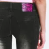 Booty Bei Low Rise Skinny Bootcut Jeans – Black Spray – Schwarz | Cheap Monday GB Booty Bei Low Rise Skinny Bootcut Jeans – Black Spray – Schwarz | Cheap Monday GB