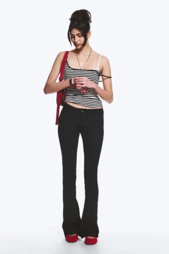 Booty Bei Low Rise Skinny Bootcut Jeans – Black Top Rinse | Cheap Monday Gb Booty Bei Low Rise Skinny Bootcut Jeans – Black Top Rinse | Cheap Monday Gb