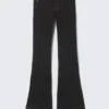Booty Bei Low Rise Skinny Bootcut Jeans – Black Top Rinse | Cheap Monday Gb
