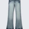 Booty Bei Low Rise Skinny Bootcut Jeans – Blue Moon – Mittelblau | Cheap Monday Gb Booty Bei Low Rise Skinny Bootcut Jeans – Blue Moon – Mittelblau | Cheap Monday Gb