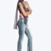 Booty Bei Low Rise Skinny Bootcut Jeans – Cloudy Blue – Medium Blue | Cheap Monday Gb Booty Bei Low Rise Skinny Bootcut Jeans – Cloudy Blue – Medium Blue | Cheap Monday Gb