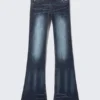 Booty Bei Low-Rise-Skinny-Bootcut-Jeans – Mabel Blue – Dunkelblau | Cheap Monday Gb Booty Bei Low-Rise-Skinny-Bootcut-Jeans – Mabel Blue – Dunkelblau | Cheap Monday Gb