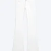 Booty Bei Low Rise Skinny Bootcut Jeans – Weiß | Cheap Monday Gb