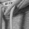Boxy Heavyweight Kapuzenpullover – Grau meliert Boxy Heavyweight Kapuzenpullover – Grau meliert