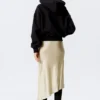 Boxy-Kapuzenpullover aus Baumwollfleece – Schwarz Boxy-Kapuzenpullover aus Baumwollfleece – Schwarz