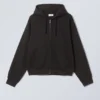 Boxy Kapuzenpullover mit Print – Asxll Boxy Kapuzenpullover mit Print – Asxll
