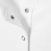 Boxy Langarm-Henley-T-Shirt – Weiß Boxy Langarm-Henley-T-Shirt – Weiß