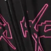 Boxy Mit Print Zip Kapuzenpullover – Spike Error Logo Boxy Mit Print Zip Kapuzenpullover – Spike Error Logo