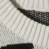 Boxy-Pullover mit Print – Dirty White – Karomuster Boxy-Pullover mit Print – Dirty White – Karomuster