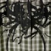 Boxy-Shirt mit kurzen Shorts und Mit Print – kariert, grün – Spyder
