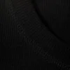 Boxy Slim Fit T-Shirt mit Rippstrick – Schwarz Boxy Slim Fit T-Shirt mit Rippstrick – Schwarz