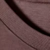 Boxy-T-Shirt mit Print – Dunkelrot