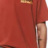 Boxy T-Shirt mit Print – Rot – Nebulith Boxy T-Shirt mit Print – Rot – Nebulith