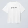 Boxy T-Shirt mit Print – Weiß – Dream Marker Logo Boxy T-Shirt mit Print – Weiß – Dream Marker Logo
