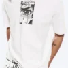 Boxy-T-Shirt mit Print – Weiß – Tears Boxy-T-Shirt mit Print – Weiß – Tears