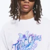 Boxy-T-Shirt mit Print – Weiß – Total Chaos Boxy-T-Shirt mit Print – Weiß – Total Chaos