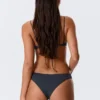 Brasilianische Bikinihose – Dunkelblau schimmernd Brasilianische Bikinihose – Dunkelblau schimmernd