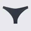 Brasilianische Bikinihose – Dunkelblau schimmernd Brasilianische Bikinihose – Dunkelblau schimmernd