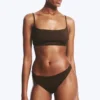 Brasilianische Bikinihose – Dunkelbraun Brasilianische Bikinihose – Dunkelbraun