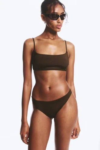 Brasilianische Bikinihose – Dunkelbraun