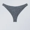 Brasilianischer Bikini-Slip Sand – Blue Steel Brasilianischer Bikini-Slip Sand – Blue Steel