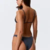 Brasilianischer Mini-Bikini-Slip – Dunkelblau Brasilianischer Mini-Bikini-Slip – Dunkelblau
