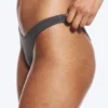 Brasilianischer Mini-Bikini-Slip – Dunkelgrau Brasilianischer Mini-Bikini-Slip – Dunkelgrau