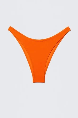 Brasilianischer Mini-Bikini-Slip – Leuchtendes Orange
