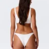 Brasilianischer Mini-Bikini-Slip – Weiß Brasilianischer Mini-Bikini-Slip – Weiß