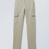 Brenda Slim-Fit-Cargo-Hose – Beige Brenda Slim-Fit-Cargo-Hose – Beige