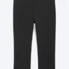 Capri-Hose mit mittlerer Leibhöhe – Schwarz Capri-Hose mit mittlerer Leibhöhe – Schwarz