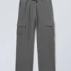 Cargo-Jersey-Hose – gewaschen, schwarz Cargo-Jersey-Hose – gewaschen, schwarz