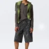 Cargo-Shorts mit mittlerer Leibhöhe und lockerer Passform – Navy Camo Cargo-Shorts mit mittlerer Leibhöhe und lockerer Passform – Navy Camo