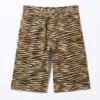 Cargoshorts aus Baumwolltwill mit niedriger Leibhöhe – Tigerstreifen Cargoshorts aus Baumwolltwill mit niedriger Leibhöhe – Tigerstreifen