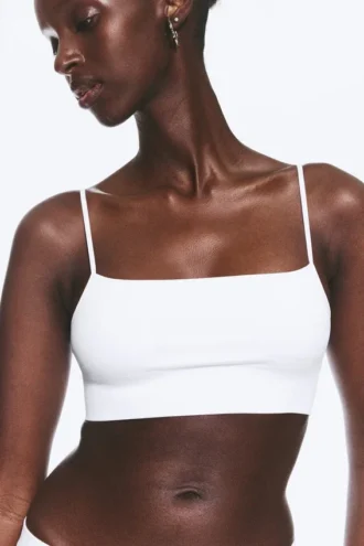 Cat Soft Bralette – Weiß