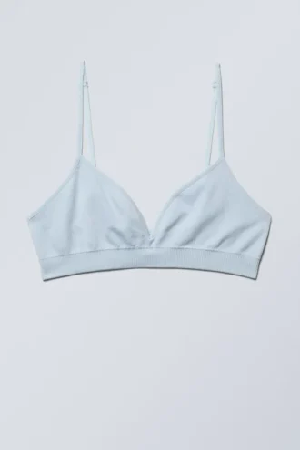 Cat Soft Seamless Triangle Bra – Hellblau