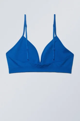 Cat Soft Triangle Bra – Blau