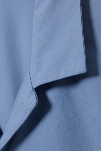 Charlie Kurzarmhemd – Mittelblau