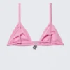 Charm Triangle Bikini-Oberteil – Hellrosa Charm Triangle Bikini-Oberteil – Hellrosa