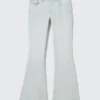 Cheri Low Waist Flared Jeans – Himmelblau – Hellblau Cheri Low Waist Flared Jeans – Himmelblau – Hellblau