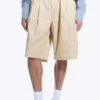 Chino-Shorts aus Baumwolle – Hellstaubbeige Chino-Shorts aus Baumwolle – Hellstaubbeige