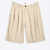 Chino-Shorts aus Baumwolle – Hellstaubbeige Chino-Shorts aus Baumwolle – Hellstaubbeige