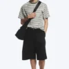 Chino-Shorts aus Baumwolle – Schwarz Chino-Shorts aus Baumwolle – Schwarz
