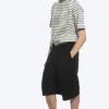 Chino-Shorts aus Baumwolle – Schwarz Chino-Shorts aus Baumwolle – Schwarz