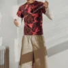 Chino-Shorts mit lockerer Passform und mittlerer Leibhöhe – Beige Chino-Shorts mit lockerer Passform und mittlerer Leibhöhe – Beige