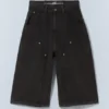 Cm X Lb Dunno Washed Black Unisex Carpenter Jorts – Washed Black | Cheap Monday GB Cm X Lb Dunno Washed Black Unisex Carpenter Jorts – Washed Black | Cheap Monday GB