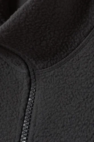 Cora Oversized-Fleece-Sweatshirt – Dunkelgrau