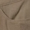 Crinkle-Hose mit niedriger Taille und lockerer Passform – Beige