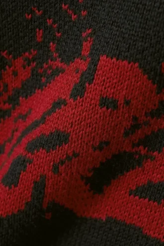 Cypher Pullover mit Print – Unsichtbar